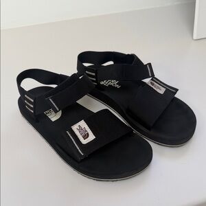 The North Face Black Strap Sandals